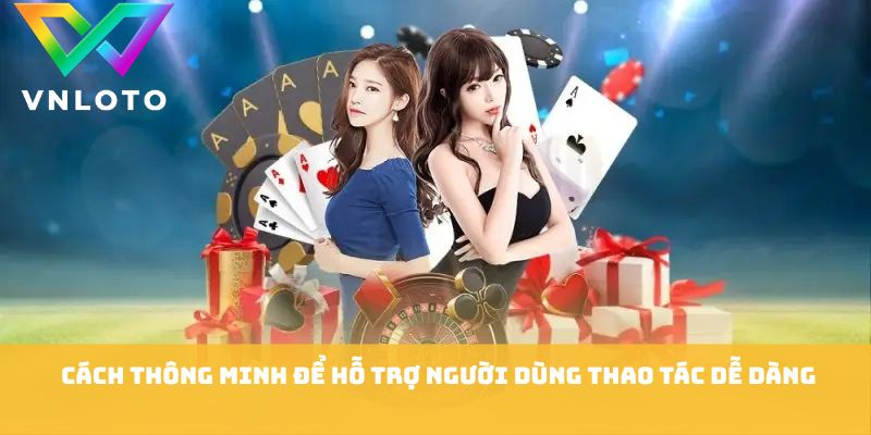Cách thông minh để hỗ trợ người dùng thao tác dễ dàng